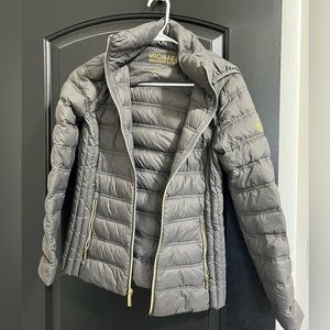 XS Michael Kors down coat w/hood